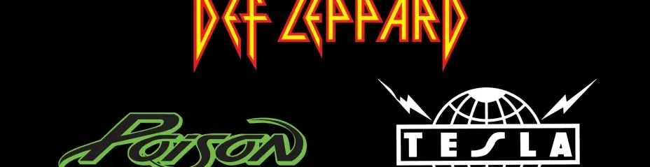 Def Leppard, Poison & Tesla