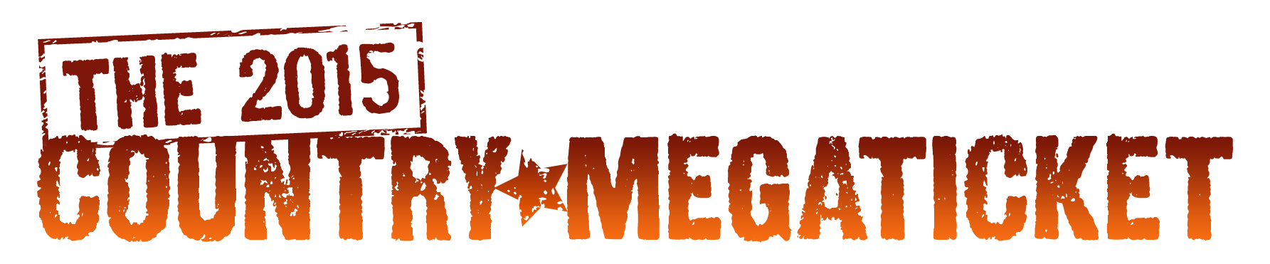 2015 Country Megaticket Tickets (Includes All Performances: Brad Paisley, Lady Antebellum, Dierks Bentley, Florida Georgia Line, Tim McGraw, Luke Bryan)