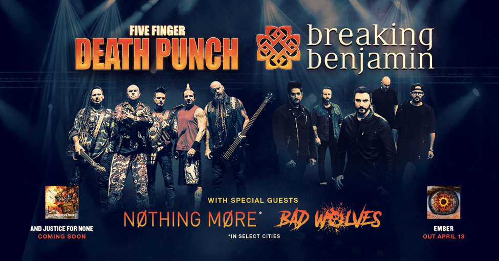Five Finger Death Punch & Breaking Benjamin