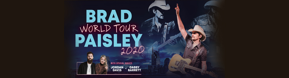 Brad Paisley, Jordan Davis & Gabby Barrett