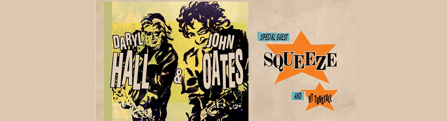 Hall and Oates, KT Tunstall & Squeeze